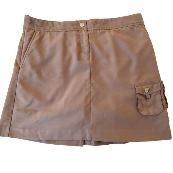 Izod Golf Cool Fix Tan Golf Skort Size 4 - Picture 11 of 11